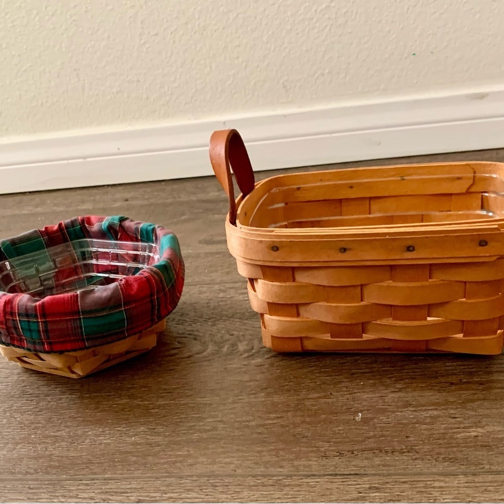 Longaberger Basket set of 2 - Picture 5 of 13